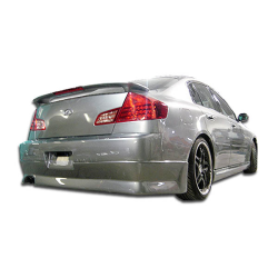 2003-2004 Infiniti G Sedan G35 Duraflex GT Competition Rear Lip Under Spoiler Air Dam - 1 Piece image - 1