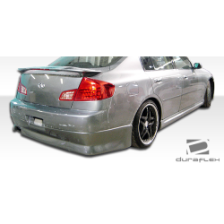 2003-2004 Infiniti G Sedan G35 Duraflex GT Competition Rear Lip Under Spoiler Air Dam - 1 Piece image - 4
