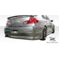 2003-2004 Infiniti G Sedan G35 Duraflex GT Competition Rear Lip Under Spoiler Air Dam - 1 Piece image - 5