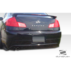 2003-2004 Infiniti G Sedan G35 Duraflex Sigma Rear Lip Under Spoiler Air Dam - 1 Piece image - 3