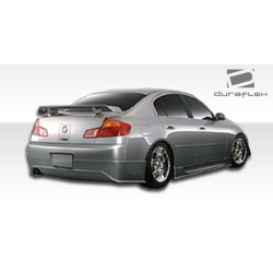 2003-2004 Infiniti G Sedan G35 Duraflex Sigma Rear Lip Under Spoiler Air Dam - 1 Piece image - 6