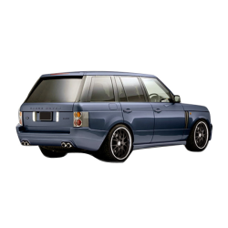 2003-2012 Land Rover Range Rover Duraflex Platinum Side Skirts Rocker Panels (non sport model) - 2 Piece image - 1