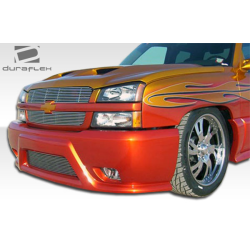 2003-2006 Chevrolet Silverado 2002-2006 Chevrolet Avalanche Duraflex Platinum Front Bumper (w/o cladding) - 1 Piece image - 3