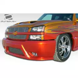 2003-2006 Chevrolet Silverado 2002-2006 Chevrolet Avalanche Platinum Front Bumper (w/o cladding) - 1 Piece image - 3
