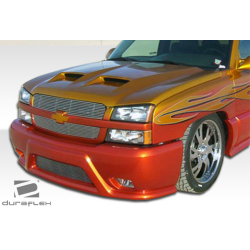 2003-2006 Chevrolet Silverado 2002-2006 Chevrolet Avalanche Duraflex Platinum Front Bumper (w/o cladding) - 1 Piece image - 5