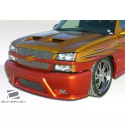 2003-2006 Chevrolet Silverado 2002-2006 Chevrolet Avalanche Platinum Front Bumper (w/o cladding) - 1 Piece image - 5