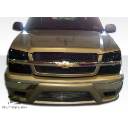 2003-2006 Chevrolet Silverado 2002-2006 Chevrolet Avalanche Duraflex Platinum Front Bumper (w/o cladding) - 1 Piece image - 6
