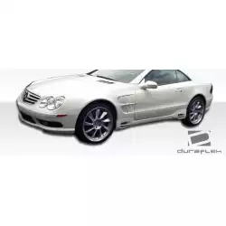 2003-2012 Mercedes SL Class R230 LR-S Side Skirts Rocker Panels - 2 Piece image - 7