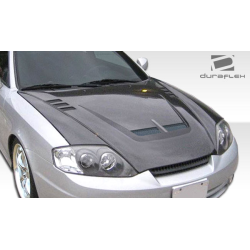 2003-2006 Hyundai Tiburon Duraflex Type M Hood - 1 Piece image - 3