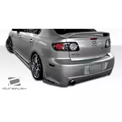 2004-2009 Mazda 3 4DR B-2 Rear Bumper - 1 Piece image - 2