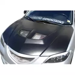 2004-2009 Mazda 3 4DR Evo Hood - 1 Piece image - 1