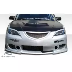2004-2009 Mazda 3 4DR Evo Hood - 1 Piece image - 9