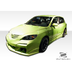 2004-2009 Mazda 3 Duraflex Raven Side Skirts Rocker Panels - 2 Piece image - 3