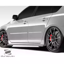 2004-2009 Mazda 3 X-Sport Side Skirts Rocker Panels - 2 Piece image - 1
