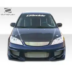 2004-2005 Honda Civic 2dr / 4DR Bomber Front Bumper - 1 Piece image - 1