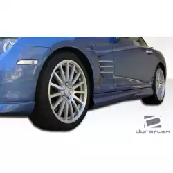 2004-2008 Chrysler Crossfire AMG Look Side Skirts Rocker Panels - 2 Piece image - 4
