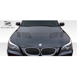 2004-2010 BMW 5 Series E60 4DR Duraflex GTR Look Hood - 1 Piece image - 3