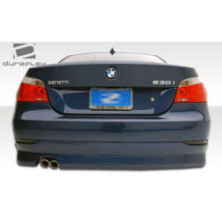 2004-2007 BMW 5 Series E60 4DR Polyurethane Zenetti Rear Lip Under Spoiler Air Dam - 1 Piece (S) image - 3