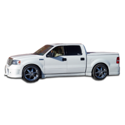 2004-2008 Ford F-150 4DR Duraflex Platinum Side Skirts Rocker Panels - 4 Piece image - 1
