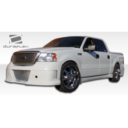 2004-2008 Ford F-150 4DR Duraflex Platinum Side Skirts Rocker Panels - 4 Piece image - 5