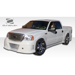 2004-2008 Ford F-150 4DR Duraflex Platinum Side Skirts Rocker Panels - 4 Piece image - 6