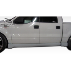 2004-2008 Ford F-150 4DR Duraflex Platinum Side Skirts Rocker Panels - 4 Piece image - 7