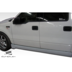 2004-2008 Ford F-150 4DR Duraflex Platinum Side Skirts Rocker Panels - 4 Piece image - 8