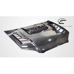 2004-2005 Subaru Impreza WRX STI Carbon Creations C-1 Hood - 1 Piece image - 4