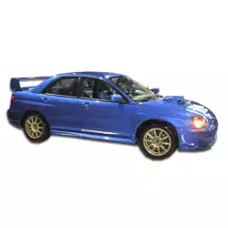 2002-2007 Subaru Impreza WRX STI 4DR STI Look Side Skirts Rocker Panels - 2 Piece image - 1