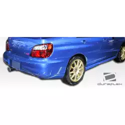 2002-2007 Subaru Impreza WRX STI 4DR STI Look Side Skirts Rocker Panels - 2 Piece image - 5