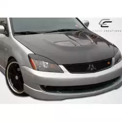 2004-2007 Mitsubishi Lancer Evo Hood - 1 Piece image - 3