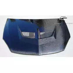 2004-2007 Mitsubishi Lancer Evo Hood - 1 Piece image - 9