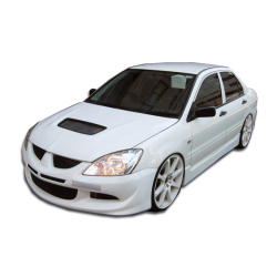 2004-2007 Mitsubishi Lancer Duraflex Evo 8 Front Bumper - 1 Piece image - 3