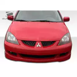 2004-2007 Mitsubishi Lancer Rally Front Lip Under Spoiler Air Dam - 1 Piece image - 4