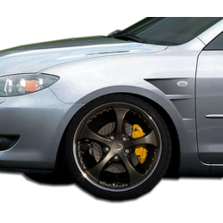 2004-2009 Mazda 3 4DR Duraflex GT Concept Fenders - 2 Piece image - 1
