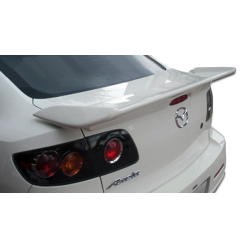 2004-2009 Mazda 3 4DR Duraflex I-Spec Wing Trunk Lid Spoiler - 1 Piece image - 1