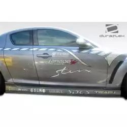 2004-2011 Mazda RX-8 M-1 Speed Side Skirts Rocker Panels - 2 Piece image - 5