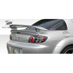 2004-2011 Mazda RX-8 Duraflex M-1 Speed Wing Trunk Lid Spoiler - 3 Piece image - 6