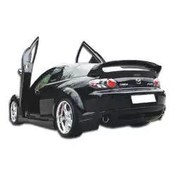 2004-2008 Mazda RX-8 R-Speed Rear Lip Under Spoiler Air Dam - 1 Piece image - 1