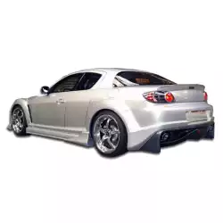 2004-2011 Mazda RX-8 Vader Rear Bumper - 1 Piece image - 1
