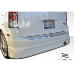 2004-2007 Scion xB Duraflex F-1 Rear Lip Under Spoiler Air Dam - 1 Piece image - 3