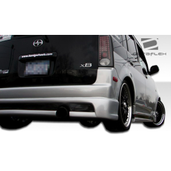 2004-2007 Scion xB Duraflex F-1 Rear Lip Under Spoiler Air Dam - 1 Piece image - 5