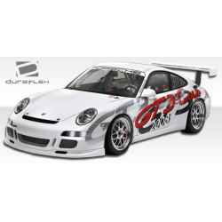 2005-2011 Porsche 911 Carrera 997 Duraflex Cup Car Look Front Bumper - 3 Piece image - 7