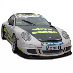 2005-2011 Porsche 911 Carrera 997 Cup Car Look Front Bumper - 3 Piece image - 3