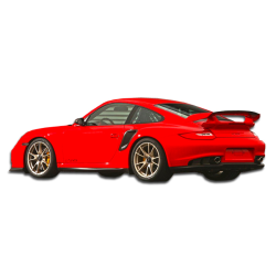 2005-2012 Porsche 911 Carrera 997 991 C4 C4S Turbo Duraflex GT-2 Look Side Skirts Rocker Panels - 2 Piece image - 1