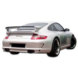 2005-2008 Porsche 911 Carrera 997 C4 C4S Turbo Duraflex GT-3 Look Rear Bumper - 1 Piece image - 1