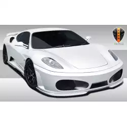 2005-2009 Ferrari F430 Eros Version 1 Front Lip Under Spoiler Air Dam - 1 Piece image - 1