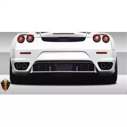 2005-2009 Ferrari F430 Eros Version 1 Rear Diffuser - 3 Piece image - 3