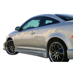 2005-2010 Chevrolet Cobalt 2007-2010 Pontiac G5 2DR Duraflex Bomber Side Skirts Rocker Panels - 2 Piece image - 1