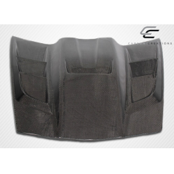 2005-2013 Chevrolet Corvette C6 Carbon Creations Dritech ZR Edition 2 Hood - 1 Piece image - 4
